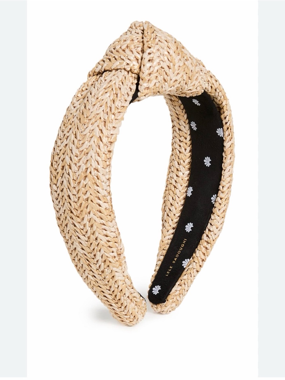 Lele Sadoughi Raffia Headband